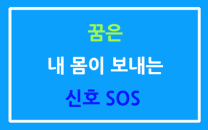 꿈은 내 몸이 보내는 신호 SOS