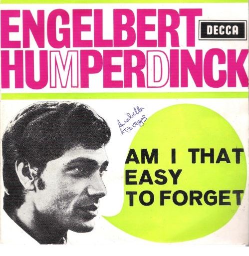 잔잔하면서도 심금을 울리는 팝송 중 하나가 바로 '잉글버트 험퍼딩크(Engelbert Humperdinck)'의 앰아이댓이지투포겟(Am I That Easy to Forget )입니다. 이 노래는 한국인 좋아하는 유명한 팝송 명곡 가운데 하나입니다.