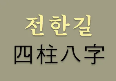 전한길-사주팔자